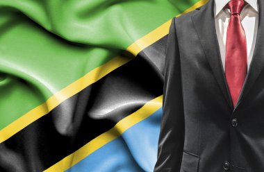 Tanzanya takım elbiseli adam