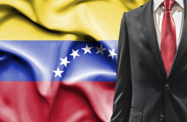 Venezüella'dan takım elbiseli adam