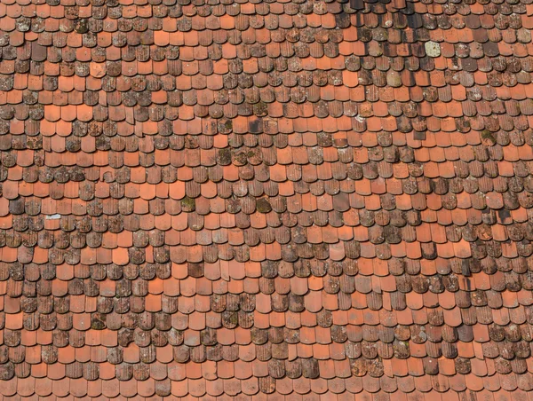 Old roof tiles background — Stock Photo, Image