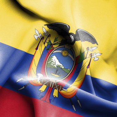 Ekvador dalgalanan bayrak