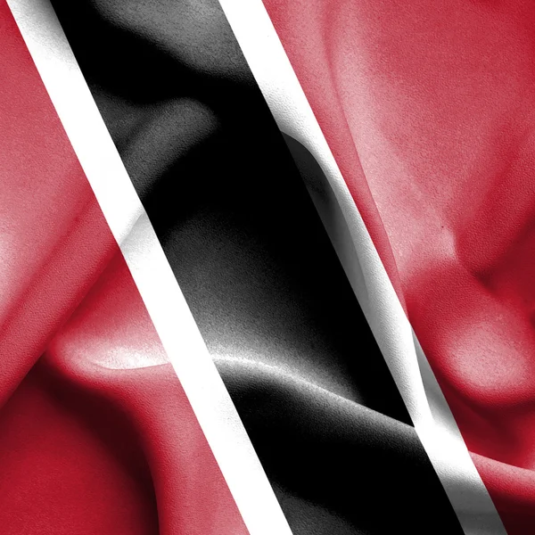 Trinidad y Tobago ondeando bandera — Foto de Stock