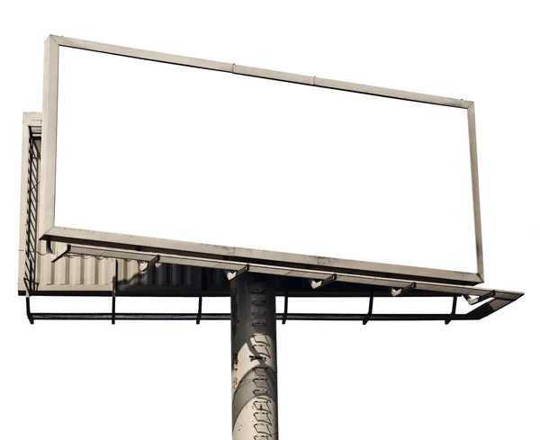 Pusty billboard — Zdjęcie stockowe