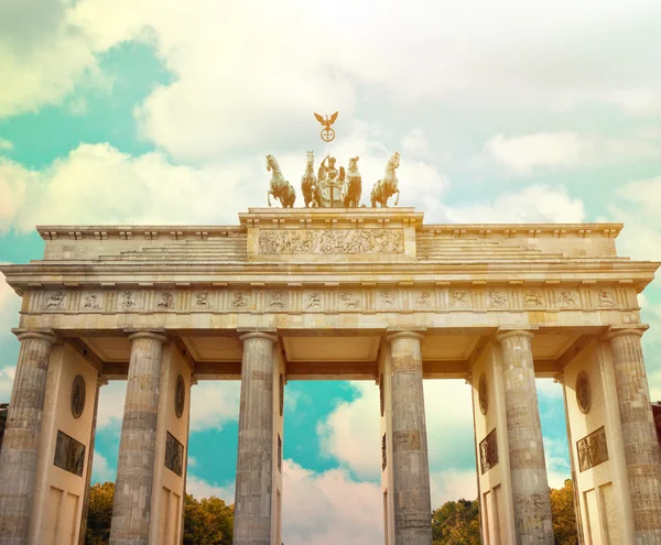 Brandenburgi kapu Berlin - Németország — Stock Fotó