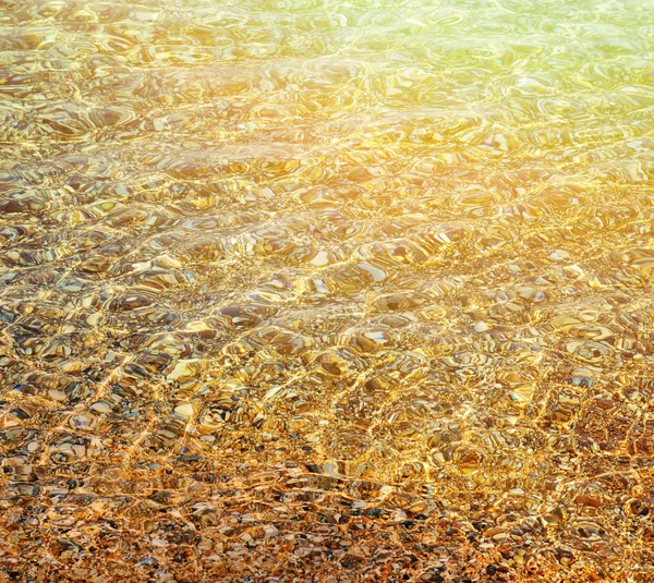 Fundal limpede de apă de mare — Fotografie, imagine de stoc
