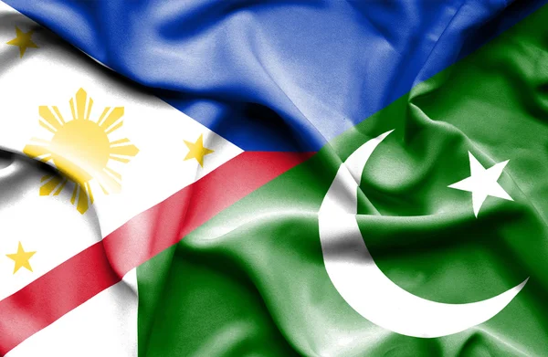 Bandera de Pakistán y Filipinas —  Fotos de Stock
