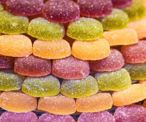 Close-up de doces de geleia — Fotografia de Stock