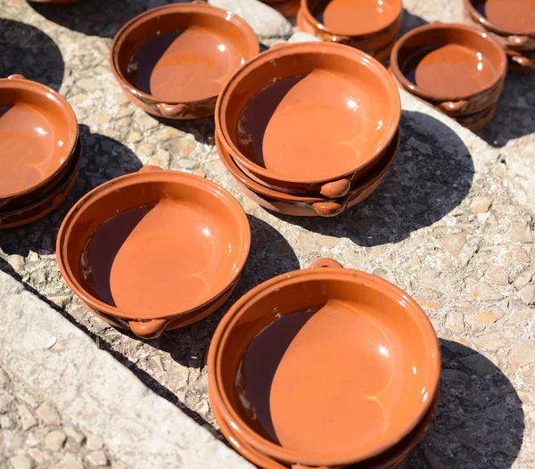 Colorful pottery — Stock Photo, Image