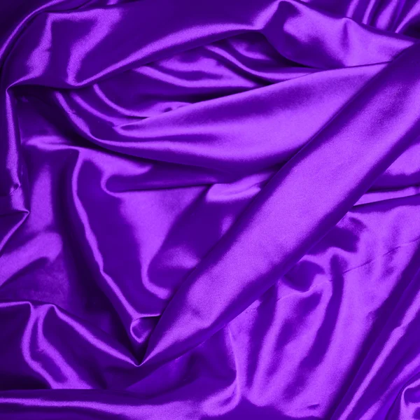 Liscio elegante sfondo di seta viola — Foto Stock