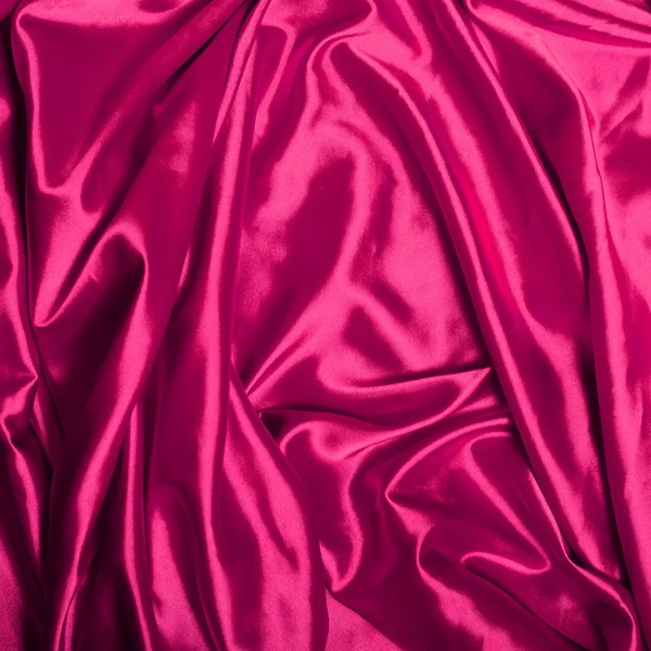 滑らかなエレガントなピンクのシルク背景 — ストック写真