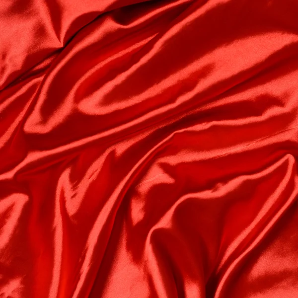 滑らかなエレガントな赤い絹の背景 — ストック写真