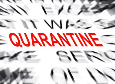 Mevsimlik metin karantina odaklı