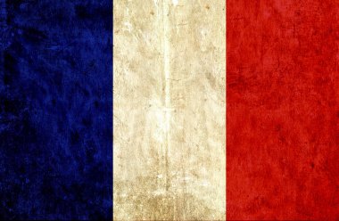 Fransa'nın eski kağıt bayrak