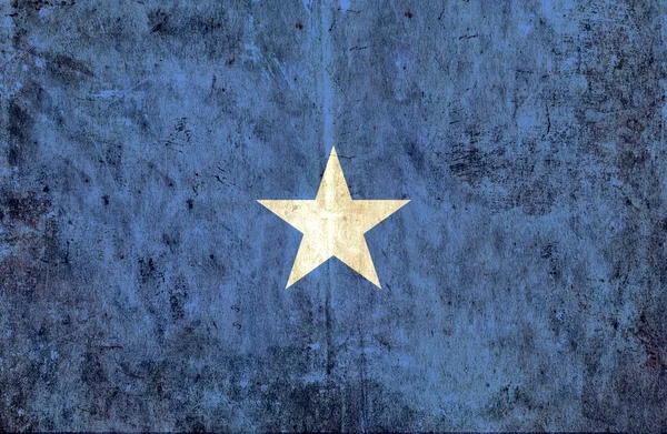 Szutykos papír Szomália zászlaja — Stock Fotó