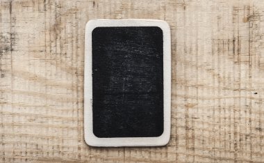 antika arka plan üzerinde boş yazı tahtası.