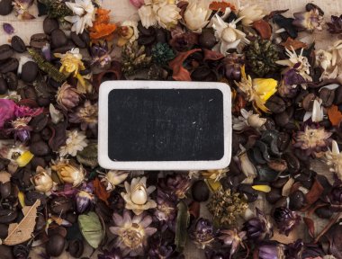 Kuru çiçek yaprakları