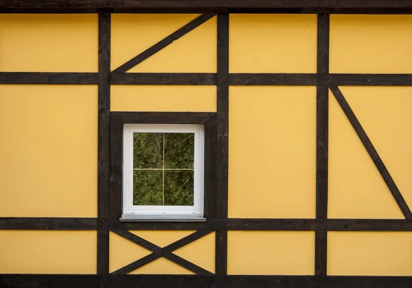 Colorful facade of building — Stock Photo, Image