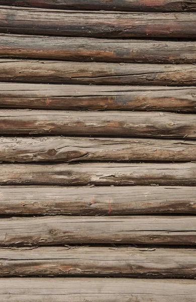 Natürlicher Holzhintergrund Nahaufnahme Aus Gehäckseltem Brennholz Brennholz Gestapelt Und Für — Stockfoto
