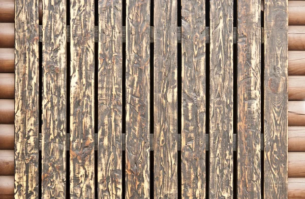 Antigua pared de madera grunge utilizada como fondo —  Fotos de Stock