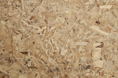 Pressed Wooden Panel (OSB). Seamless Tileable Texture clipart