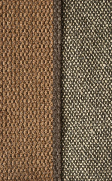 Textilní pozadí pytlovina — Stock fotografie