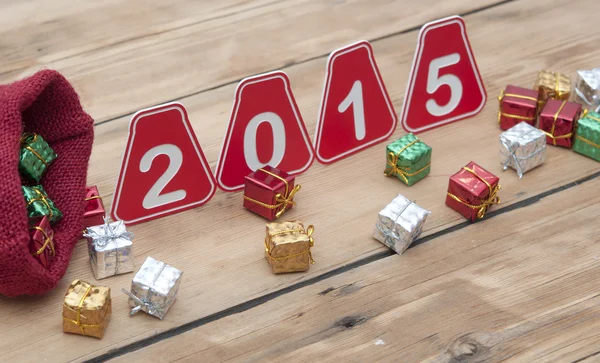 Gelukkig nieuwjaar 2015 — Stockfoto