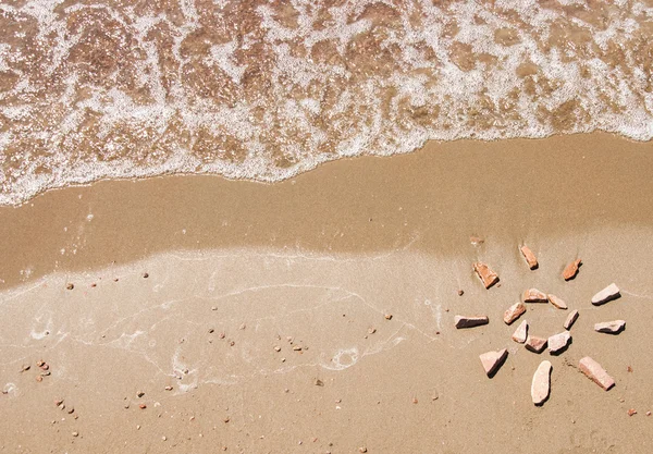 Soleil sur sable — Photo