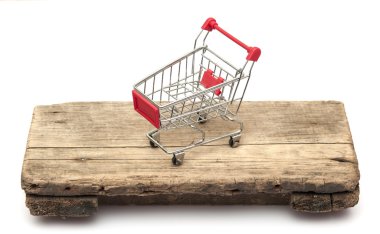 alışveriş arabası metal