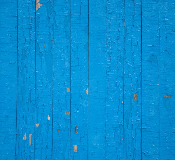 Textura de la vieja cerca azul áspera — Foto de Stock