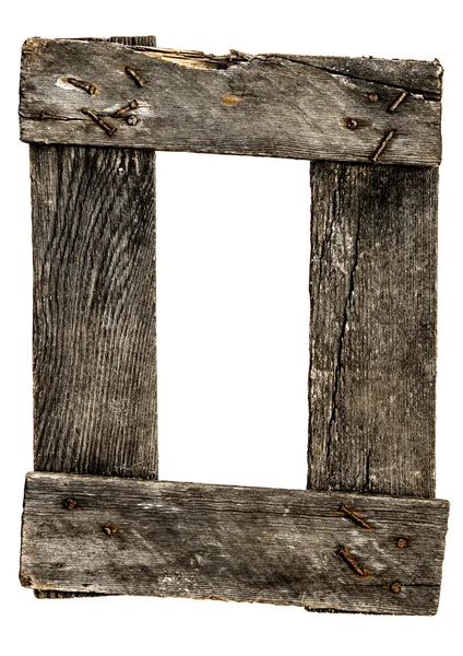 Grungy leeg frame. Zeer rustiek. — Stockfoto