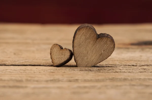 Valentijnsdag achtergrond met harten — Stockfoto