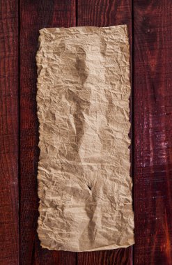 eski kağıt yaşlı ağaç üzerinde