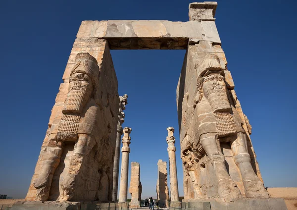 Entrada a Persépolis Achaemenid Ciudad de Shiraz — Foto de Stock