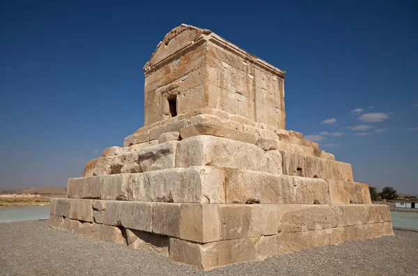 Túmulo de Ciro em Pasargadae de Shiraz — Fotografia de Stock