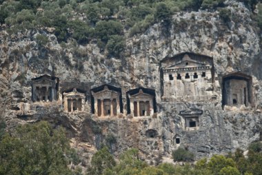 Likya kaya mezarları Dalyan