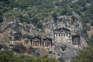 Likya kaya mezarları Dalyan