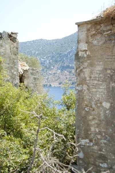 Goats island in the Aegean Sea — Stock Photo, Image