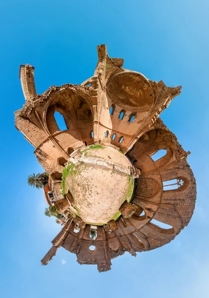 St. George Yunanlılar kilisenin kalıntıları. Famagusta, Kıbrıs — Stok fotoğraf