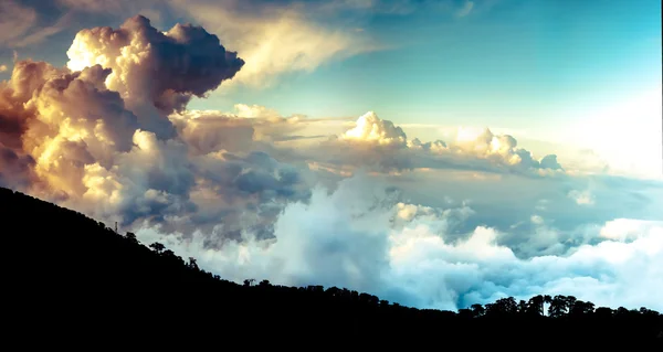 Panoramic view of Troodos mountains. Cyprus — Stock Photo, Image