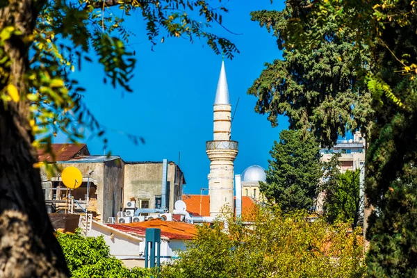 Kebir moskee of de grote moskee. Limassol, Cyprus — Stockfoto