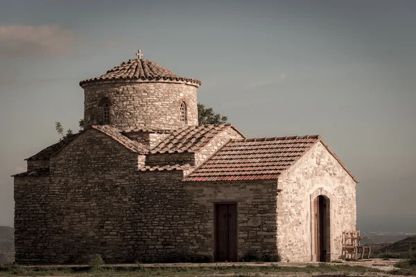 Saint Michael ärkeängeln kyrkan. Kato Lefkara Village. Larnaca District, Cypern. — Stockfoto