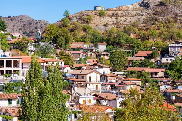 Rooftops of Palaichori village. Cyprus, Nicosia District — Stock Photo, Image