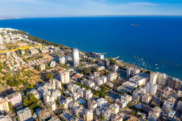 Drone Shot Limassol Área Neapolis — Foto de Stock