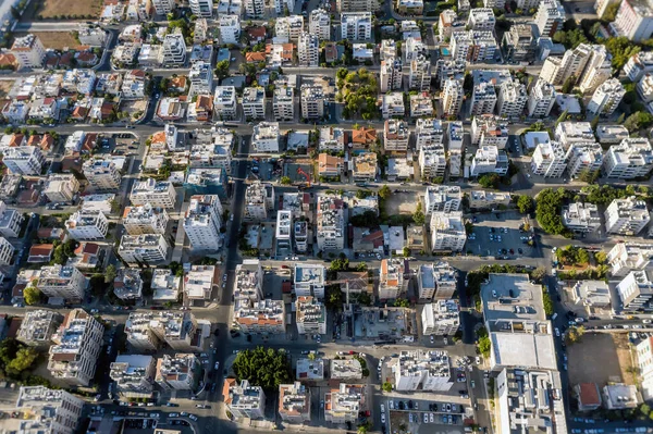 Blick Von Oben Auf Wohngebiet Limassol Zypern — Stockfoto