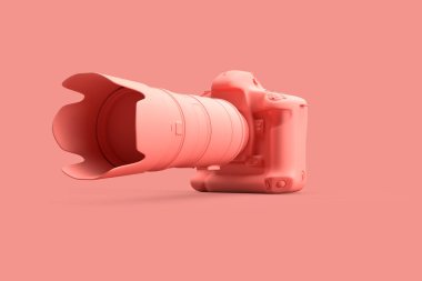 Telefoto lensli bir DSLR kamerası yok. 3B görüntüleme