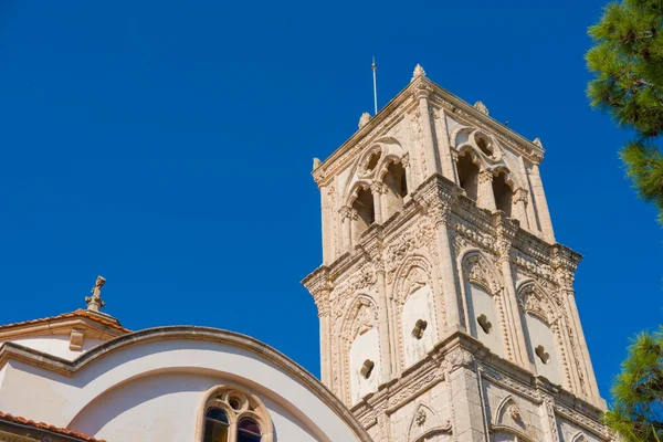 Kutsal Haç Kilisesi. Lefkara Köyü, Larnaka Bölgesi. Kıbrıs — Stok fotoğraf