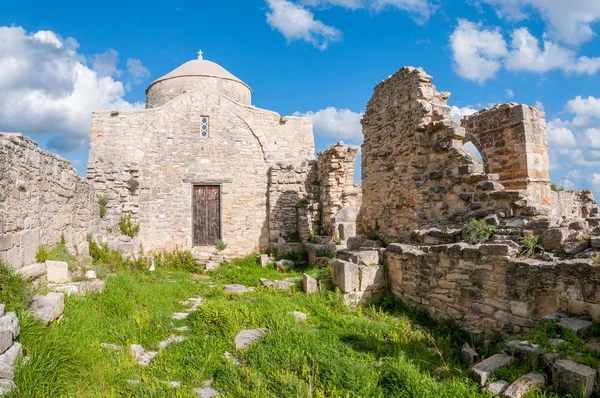 Timiou Stavrou Ortaçağ manastır. Limasol Bölgesi. Kıbrıs — Stok fotoğraf