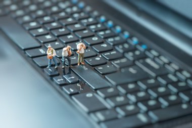 Minyatür fotoğrafçılar bir grup