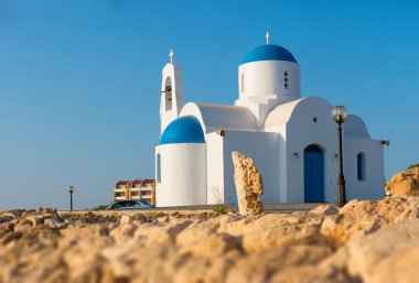 Beyaz Şapel. Protaras, Kıbrıs