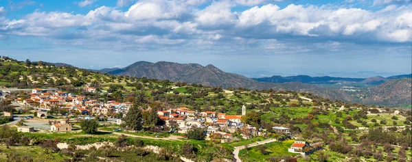 Villaggio di Kato Lefkara. Distretto di Limassol, Cipro — Foto Stock