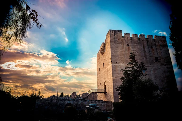 Κολόσσι, το μεσαιωνικό κάστρο. Λεμεσός. Κύπρος — Φωτογραφία Αρχείου